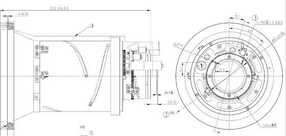 FWD-0325-0R 25-225mm F0.96-1.5 1280×1024@12μm LWIR Motorized Zoom Lens — Chalcogenide Series