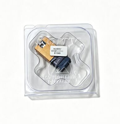 Korry 61001-1111 Μικροσύνδεσμος αεροπορικής κλάσης με προστατευτική συσκευασία ESD και επαφές χρυσαφένιου/ασημένιου χρώματος πολλαπλών πινών για εφαρμογές αεροσκαφών που συμμορφώνονται με το MIL-PRF/SAE